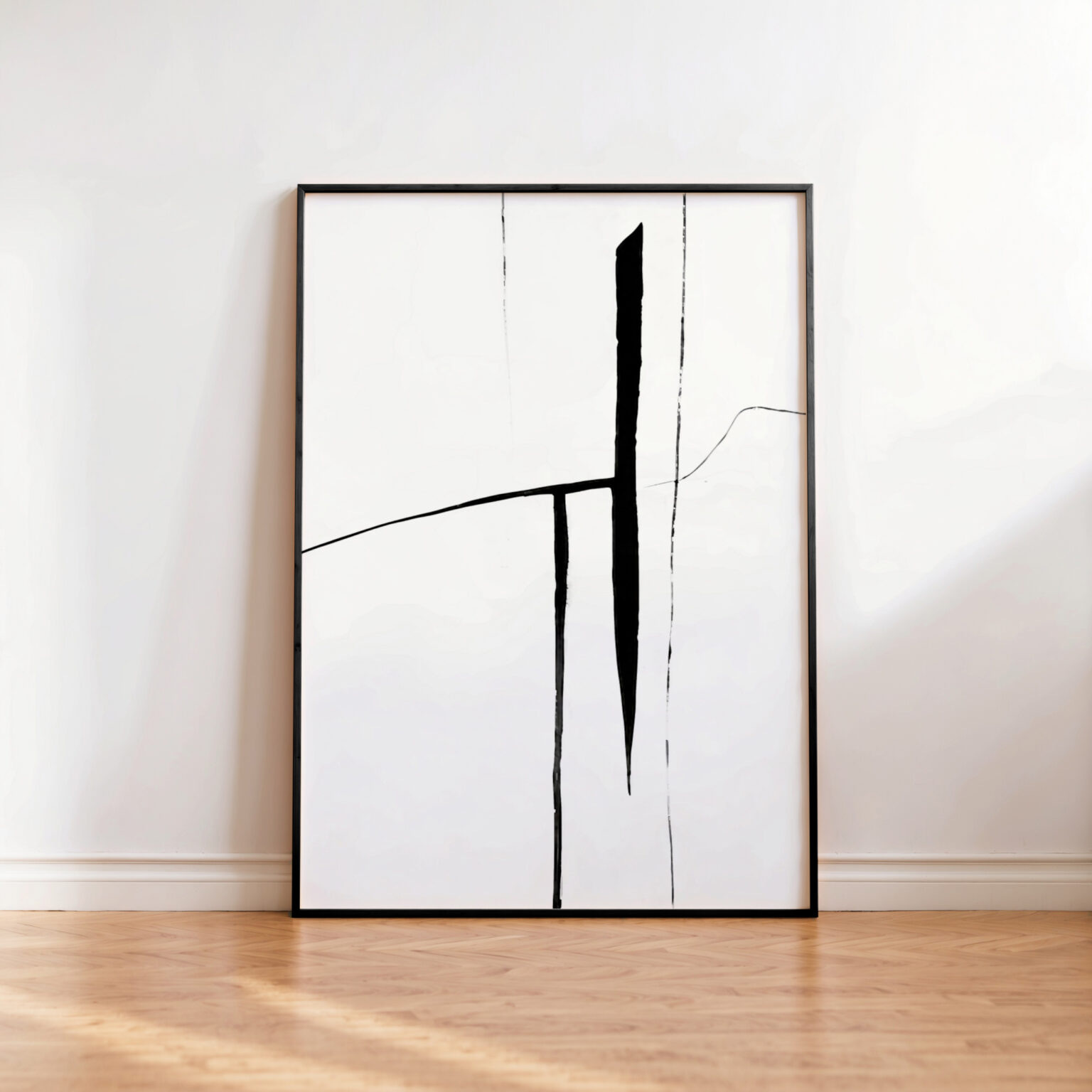 Abstract Female Line Art Print | Minimalist Wall Decor | Print Studio