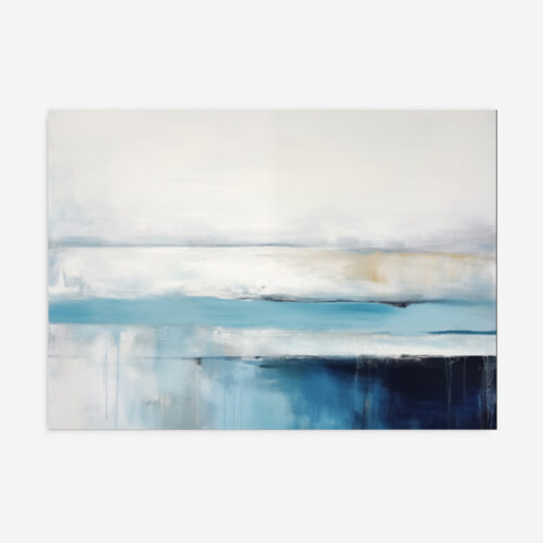 Fine Art Print — blue-art-prints, white-art-prints print