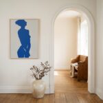 Fine Art Print — blue-art-prints, people-and-figures-art-print print