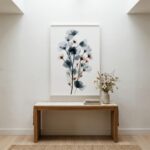 Translucent Botanical X-Ray Print — Botanical Art Print, Vertical Art Print print