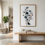 Translucent Botanical X-Ray Print — Botanical Art Print, Vertical Art Print print