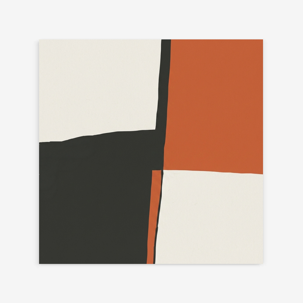 Fine Art Print — square-art-prints, color-block-art print