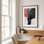Fine Art Print — vertical-art-print, pink-art-prints print