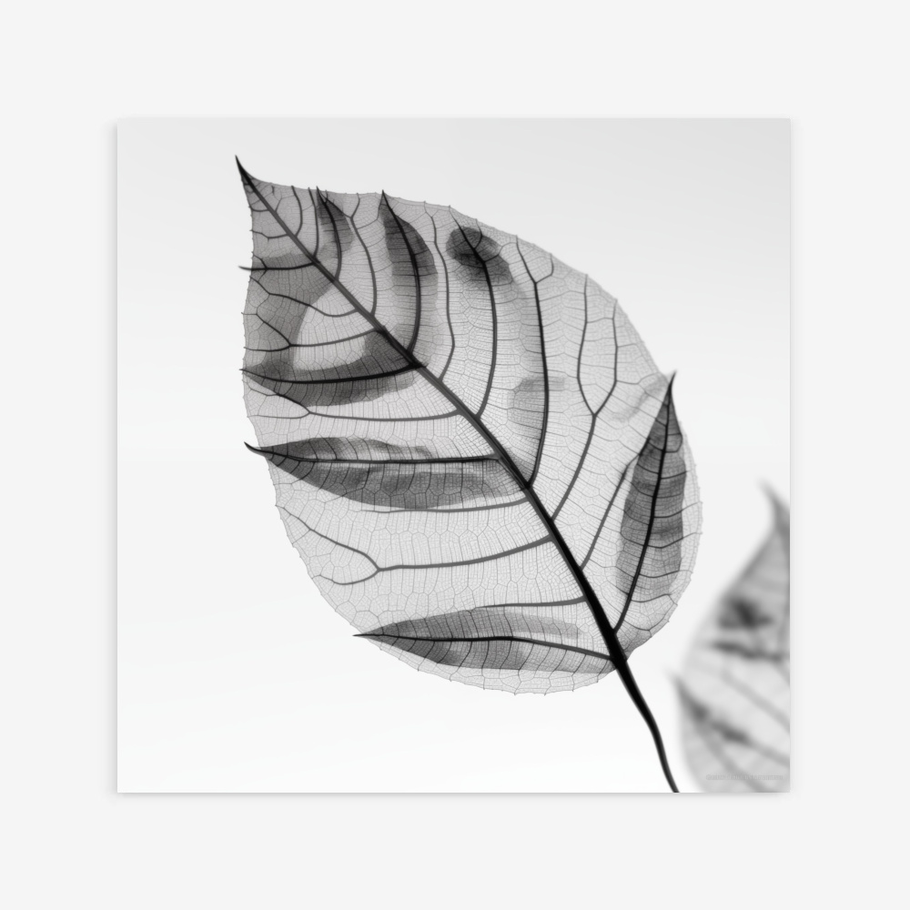 Fine Art Print — botanical-art-print, black-and-white-photography-art-prints print