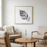 Fine Art Print — botanical-art-print, black-and-white-photography-art-prints print