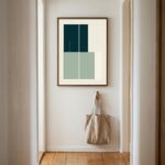 Fine Art Print — color-block-art, green print