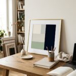 Fine Art Print — color-block-art, neutral-art-prints print