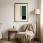 Fine Art Print — color-block-art, green print