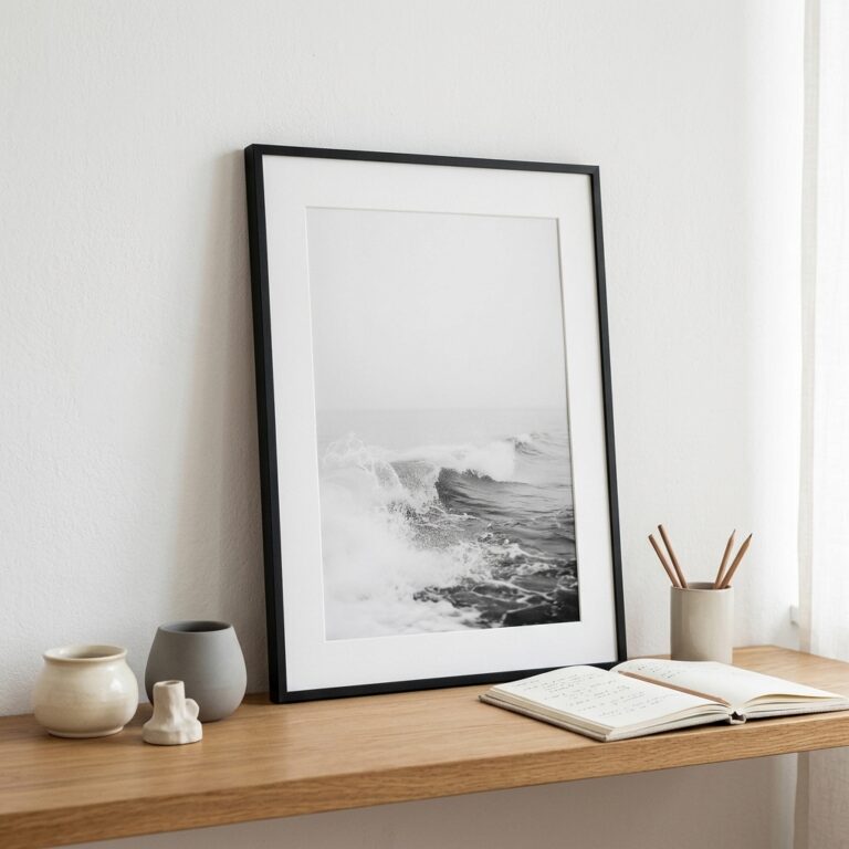 Fine Art Print — black-and-white-photography-art-prints, coastal-wall-art print