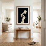 Fine Art Print — people-and-figures-art-print, beige-art-prints print