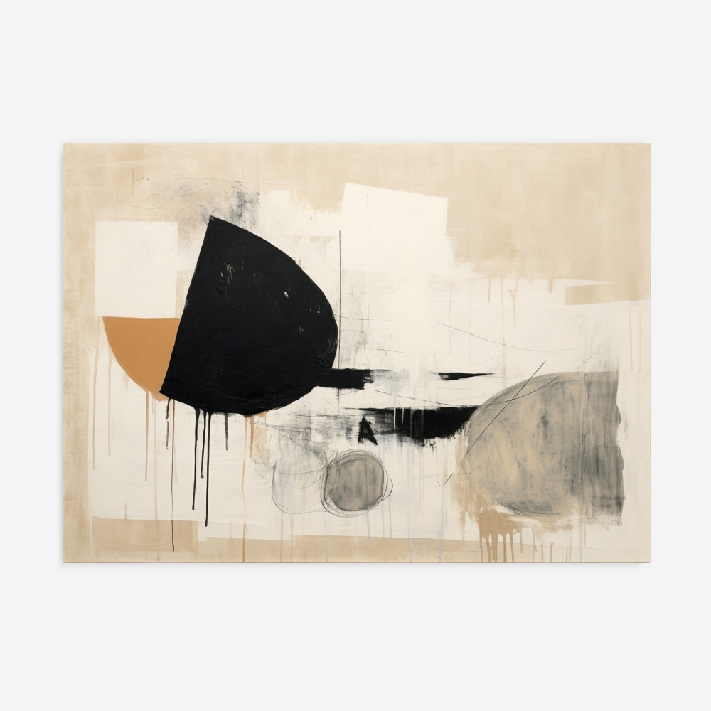 Fine Art Print — horizontal-art-print, black-art-prints print