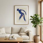 Fine Art Print — people-and-figures-art-print, blue-art-prints print