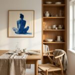 Fine Art Print — blue-art-prints, people-and-figures-art-print print