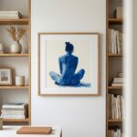 Fine Art Print — blue-art-prints, people-and-figures-art-print print