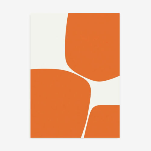 Fine Art Print — orange-art-prints, terracotta-wall-art print