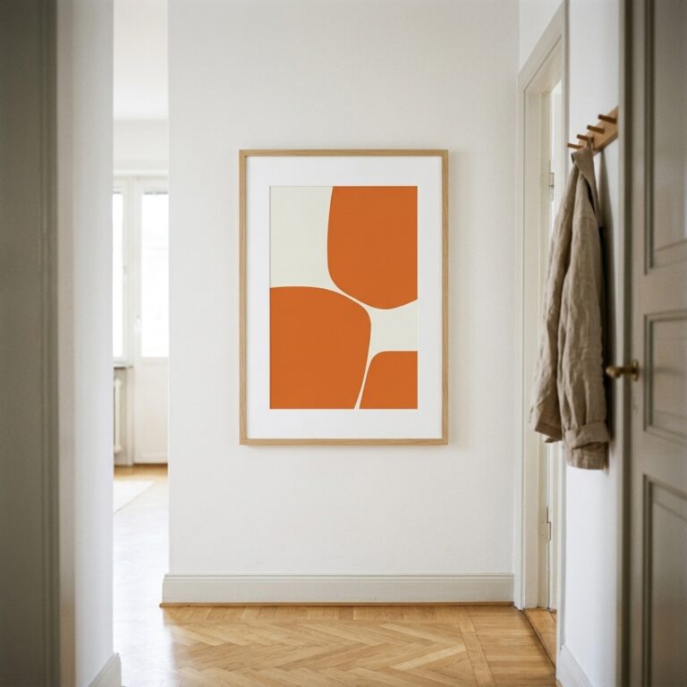 Fine Art Print — orange-art-prints, terracotta-wall-art print