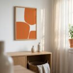 Fine Art Print — orange-art-prints, terracotta-wall-art print