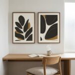 Fine Art Print — botanical-art-print, black-art-prints print