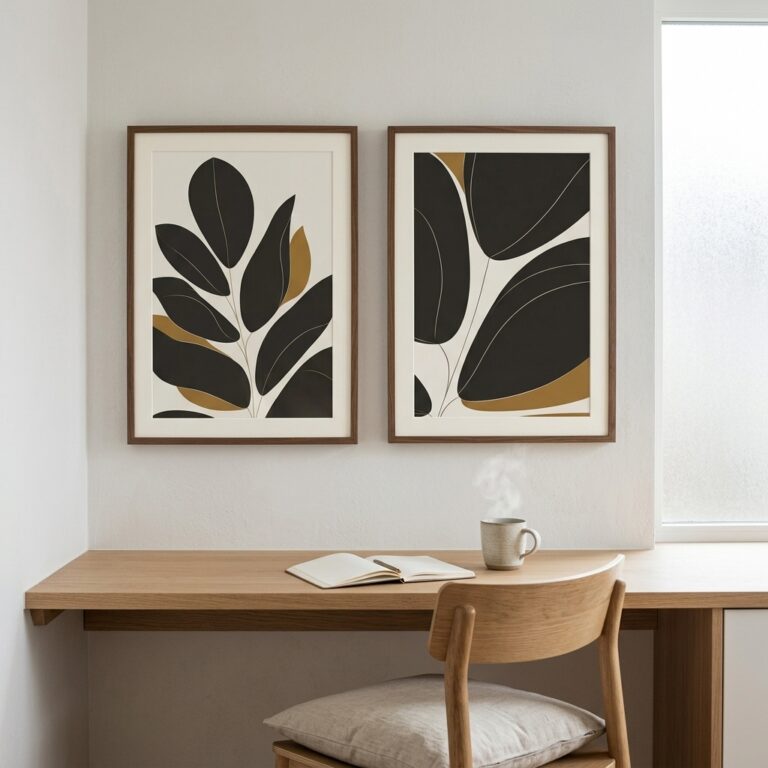Fine Art Print — botanical-art-print, black-art-prints print