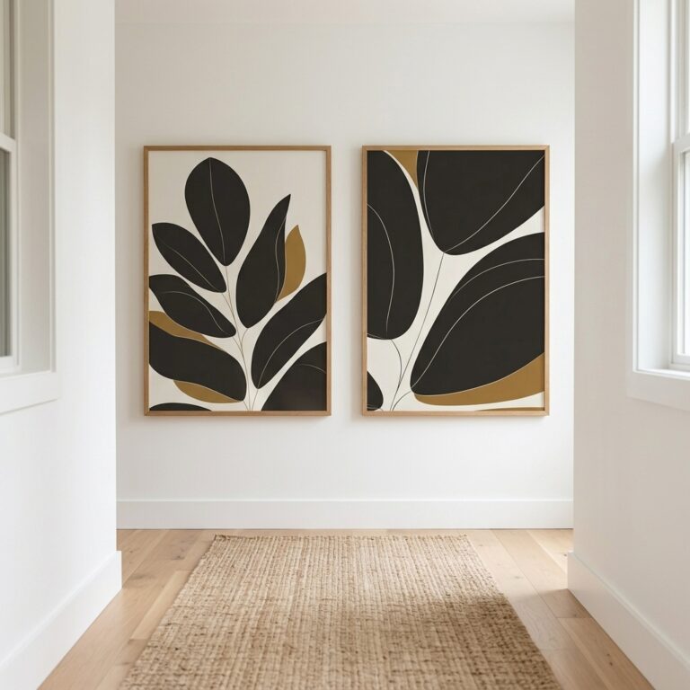 Fine Art Print — botanical-art-print, black-art-prints print