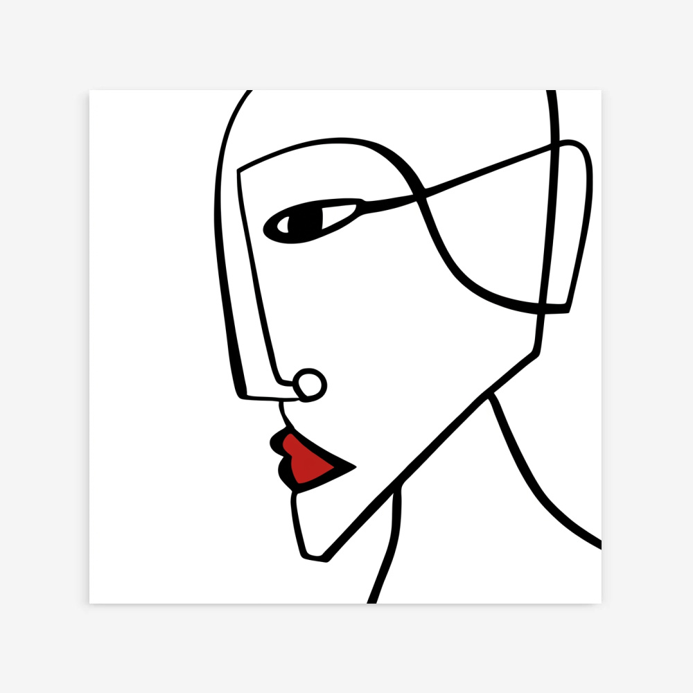 Fine Art Print — people-and-figures-art-print, drawings-and-sketches-art-prints print