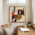 Fine Art Print — square-art-prints, color-block-art print