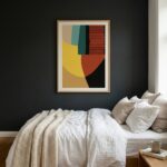 Fine Art Print — vertical-art-print, mid-century-modern-art-prints print