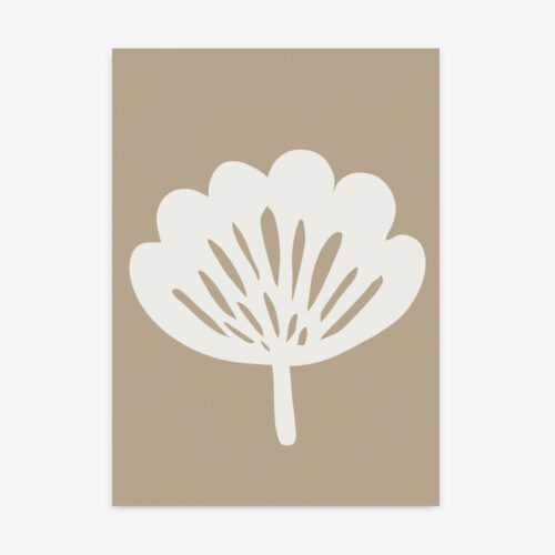 Fine Art Print — botanical-art-print, beige-art-prints print