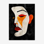 Fine Art Print — people-and-figures-art-print, orange-art-prints print