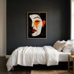 Fine Art Print — people-and-figures-art-print, orange-art-prints print
