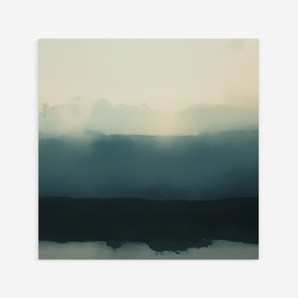 Fine Art Print — square-art-prints, blue-art-prints print