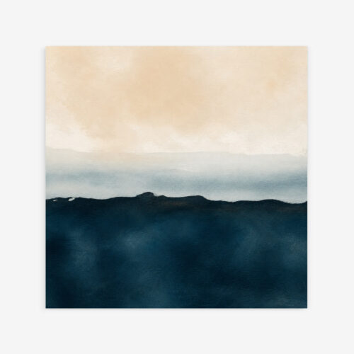 Fine Art Print — square-art-prints, blue-art-prints print