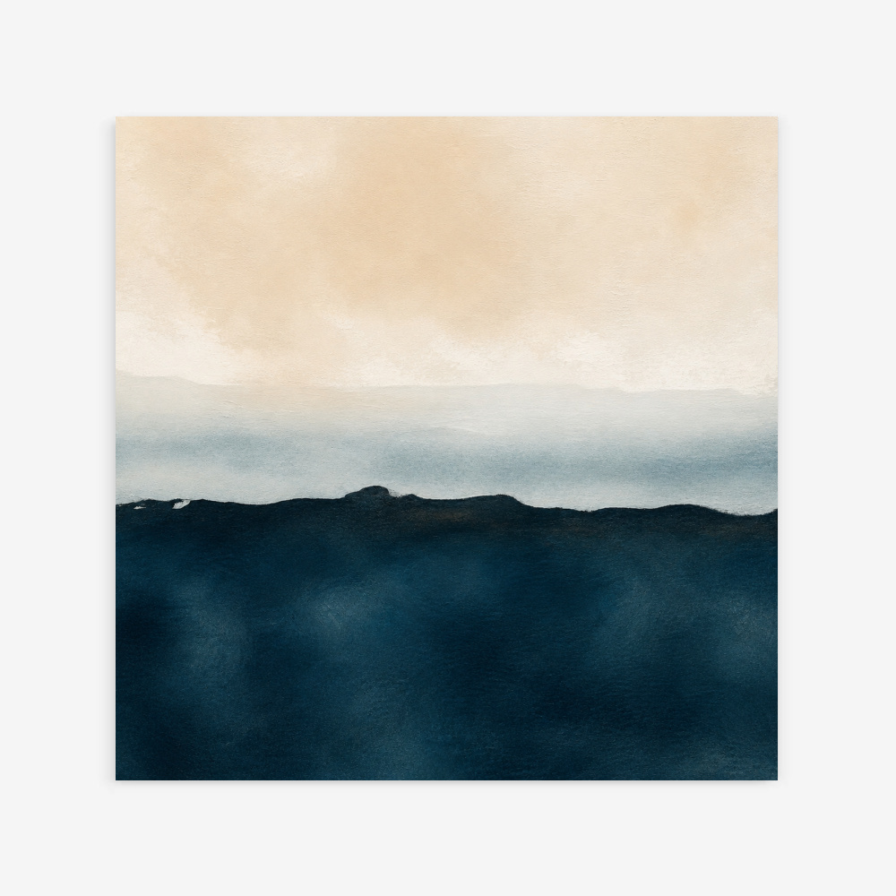 Fine Art Print — square-art-prints, blue-art-prints print