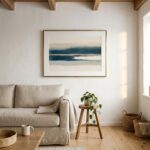 Fine Art Print — blue-art-prints, grey-art-prints print