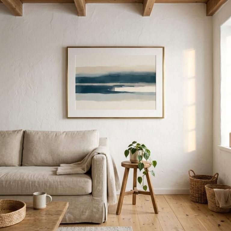 Fine Art Print — blue-art-prints, grey-art-prints print