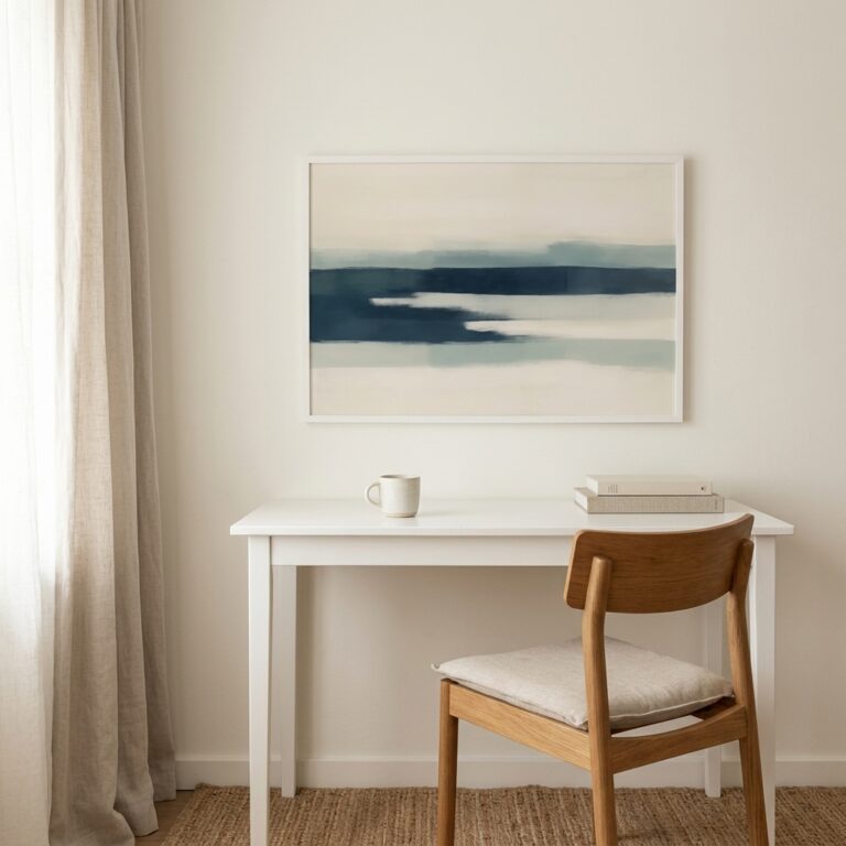 Fine Art Print — blue-art-prints, grey-art-prints print