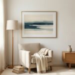 Fine Art Print — blue-art-prints, grey-art-prints print