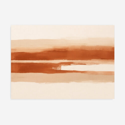 Fine Art Print — terracotta-wall-art, brown-art-prints print
