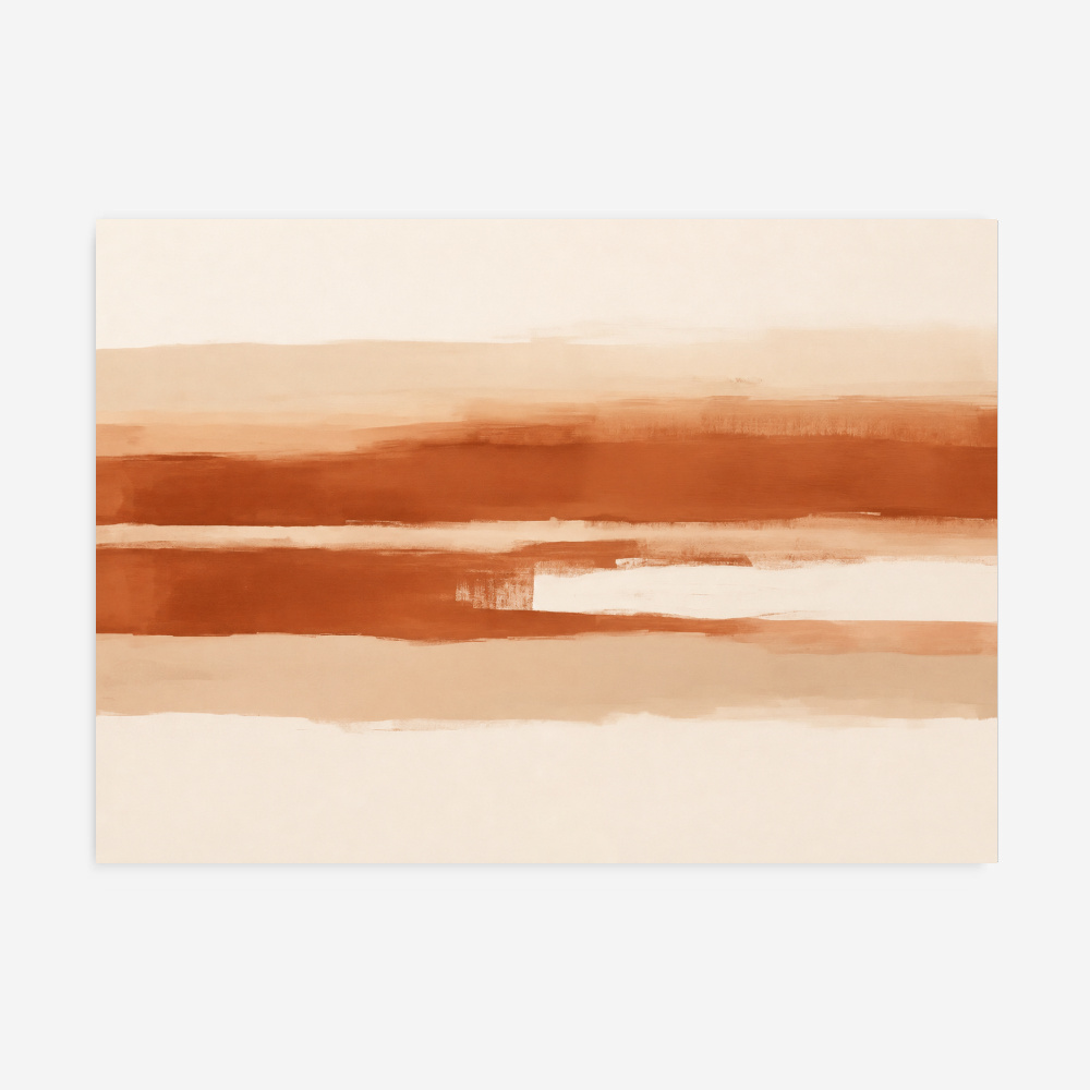 Fine Art Print — terracotta-wall-art, brown-art-prints print