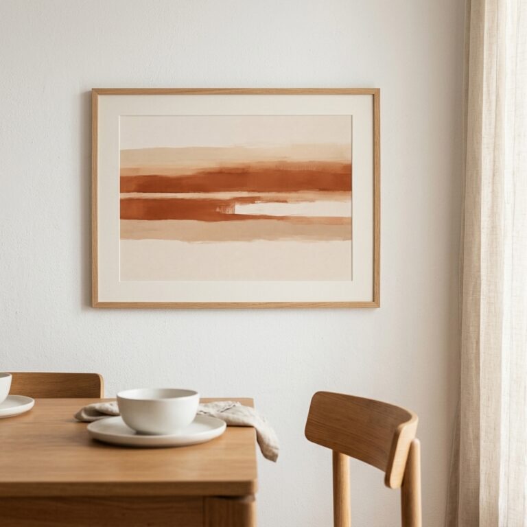 Fine Art Print — terracotta-wall-art, brown-art-prints print