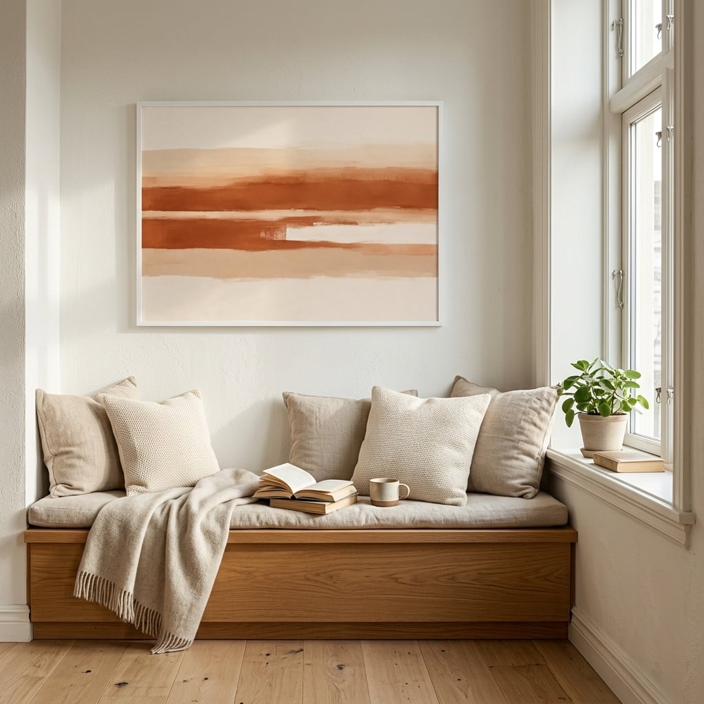 Fine Art Print — terracotta-wall-art, brown-art-prints print