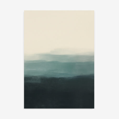 Fine Art Print — vertical-art-print, blue-art-prints print