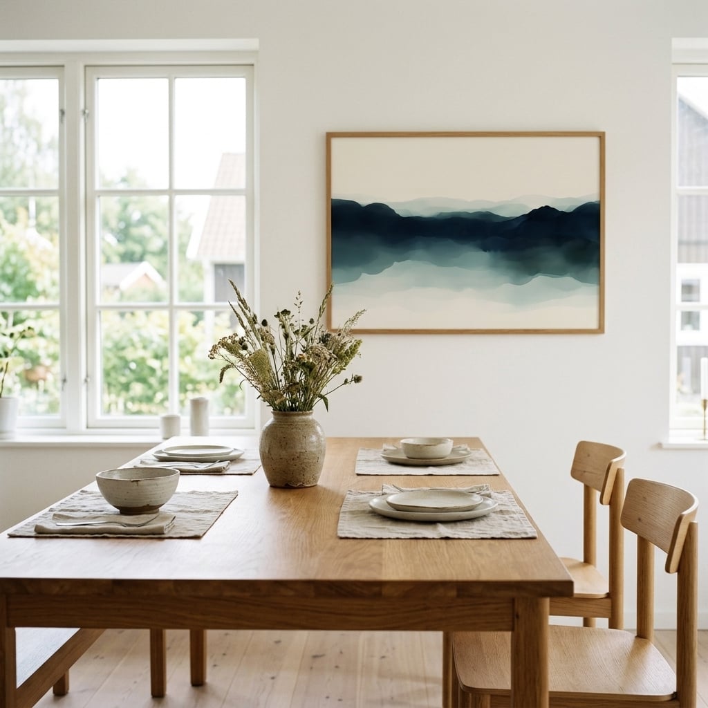 Fine Art Print — blue-art-prints, grey-art-prints print