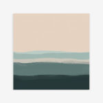 Fine Art Print — square-art-prints, blue-art-prints print