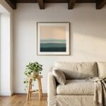 Fine Art Print — square-art-prints, blue-art-prints print