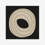 Fine Art Print — abstract-shapes, beige-art-prints print