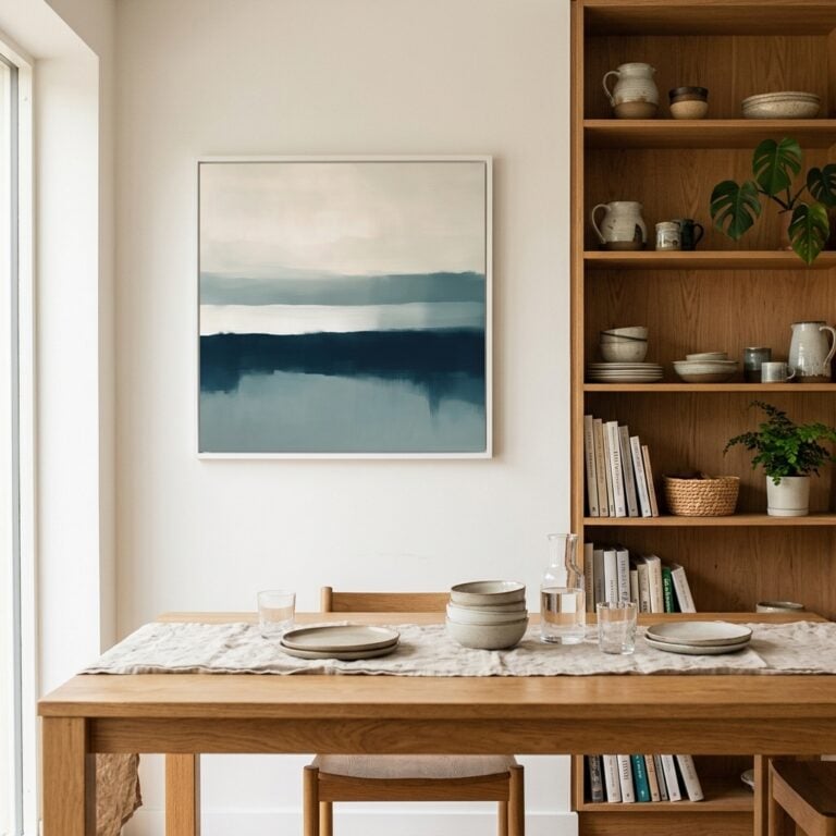 Fine Art Print — blue-art-prints, grey-art-prints print