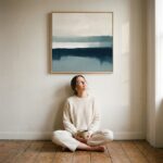 Fine Art Print — blue-art-prints, grey-art-prints print