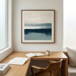 Fine Art Print — blue-art-prints, grey-art-prints print