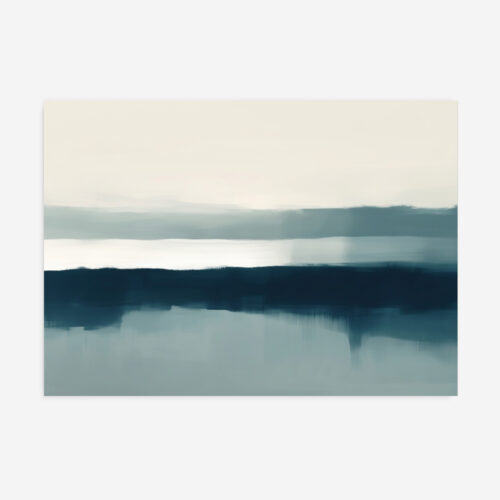 Fine Art Print — horizontal-art-print, blue-art-prints print